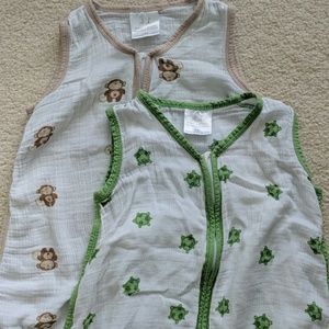 Aden + Anais muslin sleeping bags 2 pack